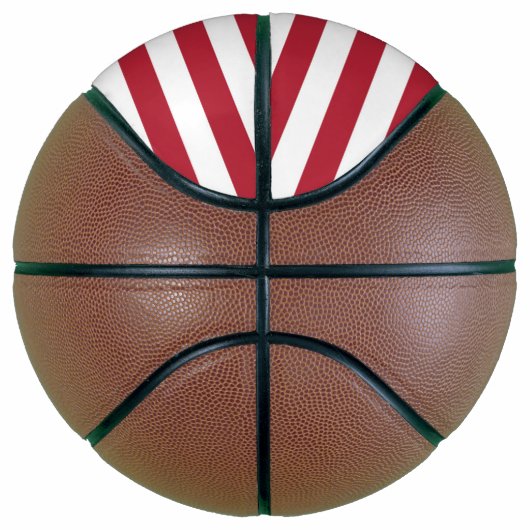 Amerikaanse vlag basketbal (Rechts)