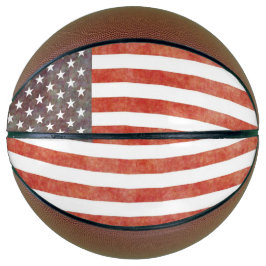 Amerikaanse vlag Basketball Basketbal