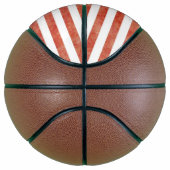 Amerikaanse vlag Basketball Basketbal (Rechts)