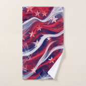 Amerikaanse vlag Bathroom Towel Set Bad Handdoek (Handdoek)