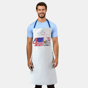 Amerikaanse vlag BBQ Grill Chef Schort