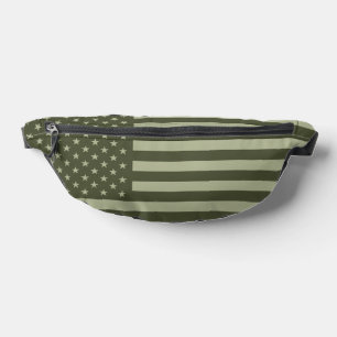 Amerikaanse vlag BDU Green Heuptasje
