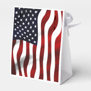 Amerikaanse vlag bedankdoosjes