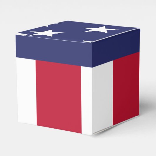 Amerikaanse vlag bedankdoosjes (Voorkant Zijde)