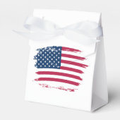 Amerikaanse vlag bedankdoosjes (Voorkant Zijde)