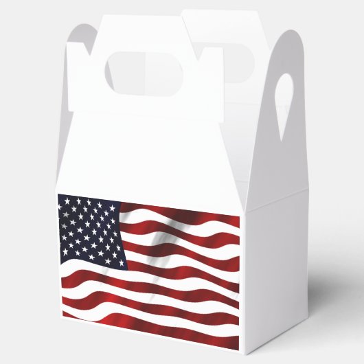 Amerikaanse vlag bedankdoosjes (Geopend)