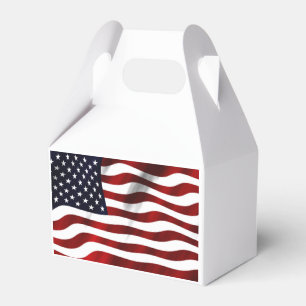 Amerikaanse vlag bedankdoosjes
