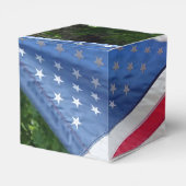 Amerikaanse vlag bedankdoosjes (Achterkant)