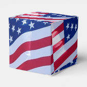 Amerikaanse vlag bedankdoosjes (Achterkant)