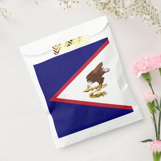 Amerikaanse vlag bedankzakje (Gezegeld)