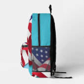 Amerikaanse vlag bedrukte rugzak (Rechts)