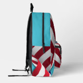 Amerikaanse vlag bedrukte rugzak (Links)