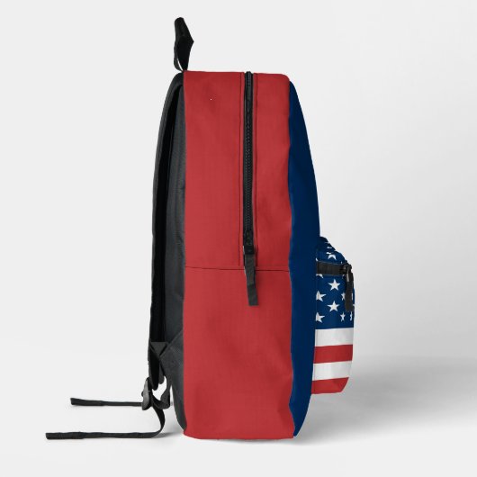 Amerikaanse vlag bedrukte rugzak (Links)