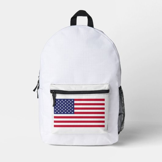 Amerikaanse vlag bedrukte rugzak (Voorkant)