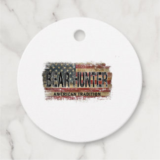 Amerikaanse vlag Beer Hunter Bedankjes Labels