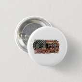 Amerikaanse vlag Beer Hunter Ronde Button 3,2 Cm (Voorkant /achterkant)