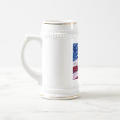 Amerikaanse vlag Beer Stein Bierpul (Links)