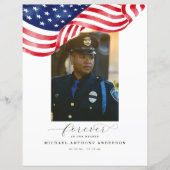 Amerikaanse vlag begrafenis voor altijd in ons har (Voorkant)