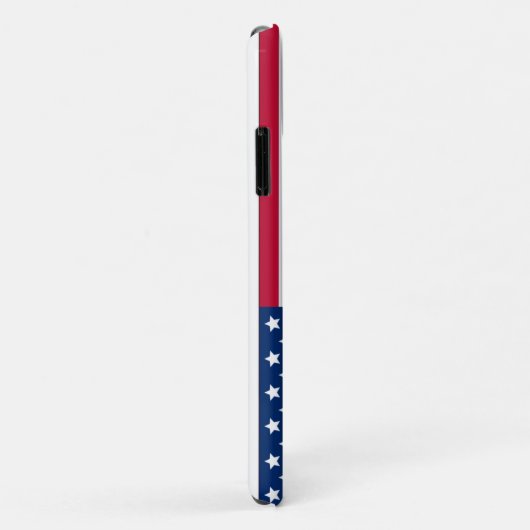 Amerikaanse vlag - Beschermende patriottische tele Case-Mate iPhone Case (Achterkant/rechts)