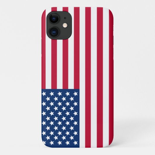 Amerikaanse vlag - Beschermende patriottische tele Case-Mate iPhone Case (Achterkant)