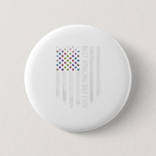 Amerikaanse vlag Best Bowling D Ronde Button 5,7 Cm (Voorkant)