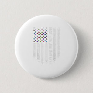 Amerikaanse vlag Best Bowling D Ronde Button 5,7 Cm