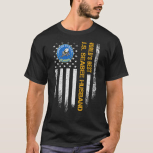  Amerikaanse vlag - beste Amerikaanse zeebee H T-shirt