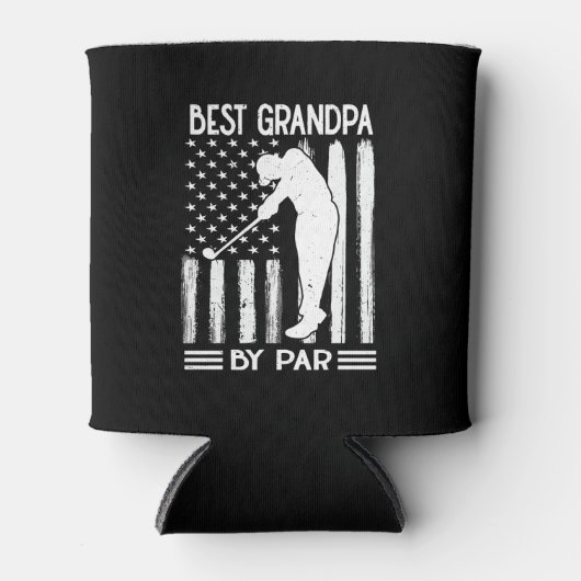 Amerikaanse vlag beste opa door par blikjeskoeler (Voorkant)