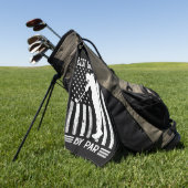 Amerikaanse vlag beste opa door par golfhanddoek (Groen)