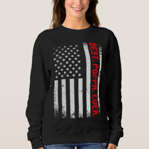 Amerikaanse vlag beste Poppa ooit Trui