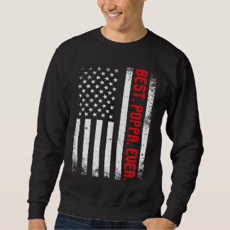 Amerikaanse vlag beste Poppa ooit Trui