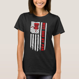 -amerikaanse vlag beste vader van para golf Me T-shirt