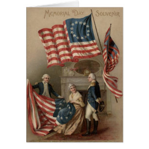 Amerikaanse vlag Betsy Ross George Washington