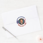Amerikaanse vlag bevestigen rechter Kavanaugh Ronde Sticker (Envelop)