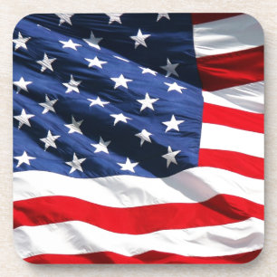 Amerikaanse vlag bier onderzetter