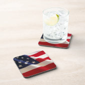 Amerikaanse vlag bier onderzetter (Rechterzijde)