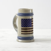 Amerikaanse  vlag bierpul (Voorkant links)