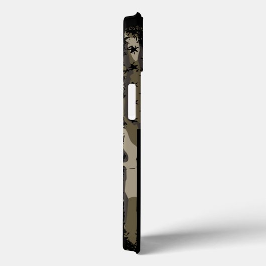 Amerikaanse vlag Bigfoot Bottom Land Camo Case-Mate iPhone Case (Achterkant / Rechts)