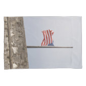 Amerikaanse vlag bij Half Mast (Verenigde Staten) Kussensloop (Voorkant-Rechts)