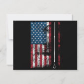 Amerikaanse vlag Billiard Stick Cute Table Game Fu (Achterkant)