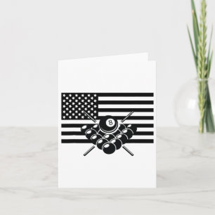 Amerikaanse vlag Billiards Apparel - Billiards Kaart