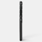 Amerikaanse vlag Black Gray Case-Mate iPhone Case (Achterkant/links)