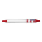 Amerikaanse vlag blauwe inkt pen (Voorkant)