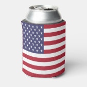 Amerikaanse vlag blikjeskoeler (Blikje Achterkant)