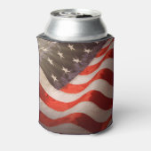 Amerikaanse vlag blikjeskoeler (Blikje Achterkant)