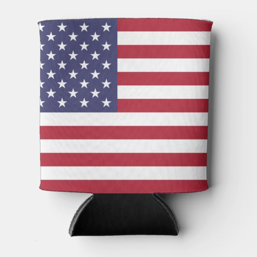 Amerikaanse vlag blikjeskoeler (Voorkant)