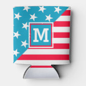 Amerikaanse vlag blikjeskoeler (Voorkant)