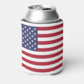 Amerikaanse vlag blikjeskoeler (Blikje Achterkant)