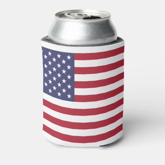 Amerikaanse vlag blikjeskoeler (Blikje Achterkant)