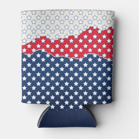 Amerikaanse vlag blikjeskoeler (Voorkant)